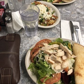 Fleetwood Diner - Greek chicken salad with a side of hippie hash - Salad Near Me - Ann Arbor, Michigan Fleetwood Diner - Greek chicken salad with a side of hippie hash - Salad Near Me - Ann Arbor, Michigan