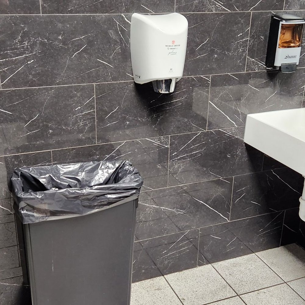 Bar 511 - Wastebasket But No Paper Towels... The Things That Make You Go "Hmmm?" - Sports Bars Near Me - London, Ohio Bar 511 - Wastebasket But No Paper Towels... The Things That Make You Go "Hmmm?" - Sports Bars Near Me - London, Ohio