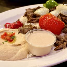 Beef & Lamb Shawarma Entree Beef & Lamb Shawarma Entree