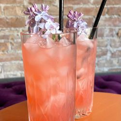 The Art Bar & Boutique - Lilac Greyhound