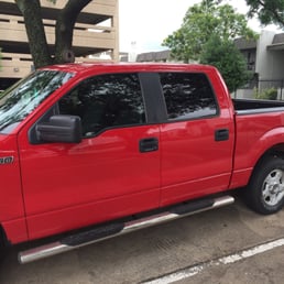 My F-150 after the tint job. My F-150 after the tint job.