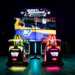 GLO Mini Golf - Fast & Furious Arcade only @ GLO Mini Golf - San Bernardino