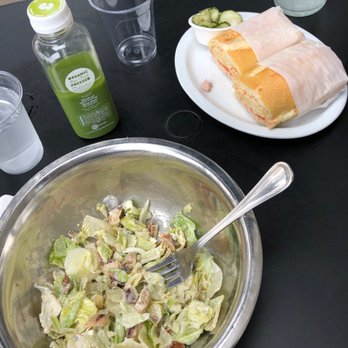 Joan's on Third - Chopped salad and a tuna melt with a cold pressed juice - Breakfast & Brunch Near Me - Los Angeles, California Joan's on Third - Chopped salad and a tuna melt with a cold pressed juice - Breakfast & Brunch Near Me - Los Angeles, California