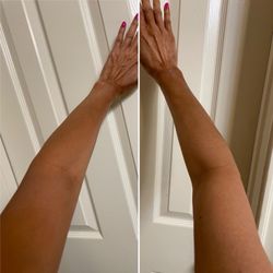 Tansations - 4 hours after spray tan w/bronzer included.