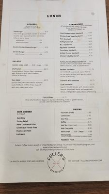 Fuller's Coffee Shop by null