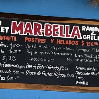 Mar-Bella - Kid menu and dessert menu - Mexican Near Me - Cancún, ROO Mar-Bella - Kid menu and dessert menu - Mexican Near Me - Cancún, ROO