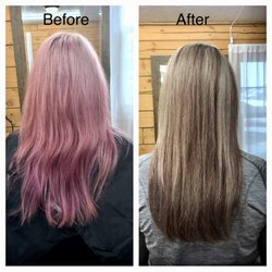 Salon Eden and Boutique - Goodbye pink!