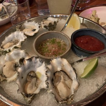 Nada - Oysters (scallion, minced jalapeño, lime juice) - Mexican Near Me - Cincinnati, Ohio Nada - Oysters (scallion, minced jalapeño, lime juice) - Mexican Near Me - Cincinnati, Ohio