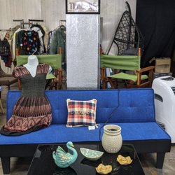 Once in a Blue Moon Treasures - Blue futon fun dress