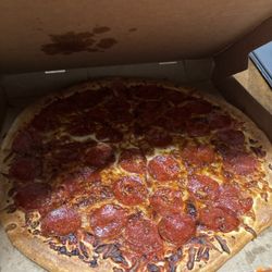 Little Caesar's Pizza - Thus my burnt pizza
