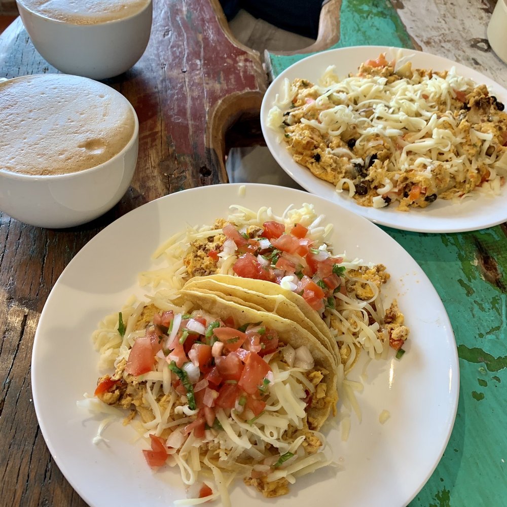 Clifford's Coffee Canal - Texas tacos (front) & huevos rancheros - Coffee & Tea Near Me - Benton Harbor, Michigan Clifford's Coffee Canal - Texas tacos (front) & huevos rancheros - Coffee & Tea Near Me - Benton Harbor, Michigan