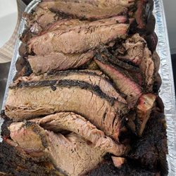 Mesquite smoked brisket