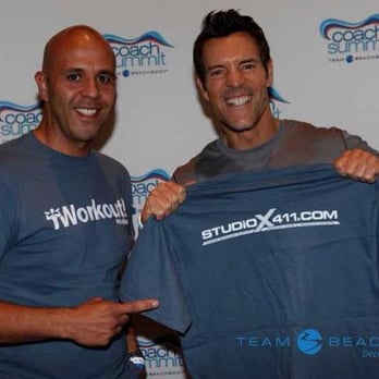 Studio X - Studio X owner, Jon Perez, with P90X Creator, Tony Horton in Las Vegas. - Trainers Near Me Studio X - Studio X owner, Jon Perez, with P90X Creator, Tony Horton in Las Vegas. - Trainers Near Me