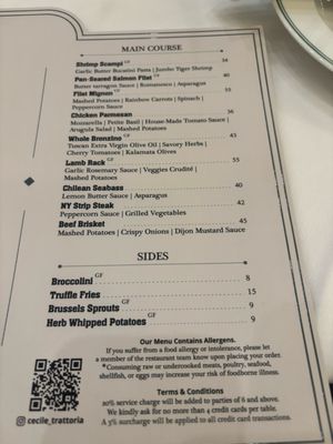 Menu photo 2 Cècile Trattoria Glendale, CA Menu photo 2 Cècile Trattoria Glendale, CA