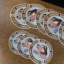Puro Handsome Barbershop - Stickers!
