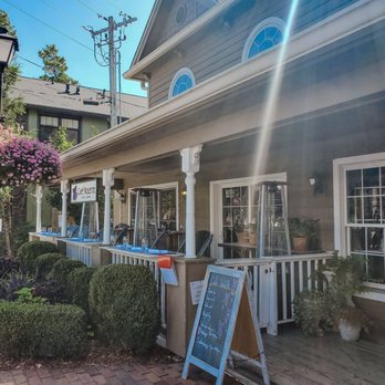 Café Violette - Covered porch at the front - Mediterranean Near Me - Blowing Rock, North Carolina Café Violette - Covered porch at the front - Mediterranean Near Me - Blowing Rock, North Carolina
