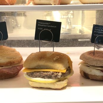 Starbucks - Vegetarian - Impossible Breakfast Sandwich $4.95 - Coffee & Tea Near Me - Davis, California