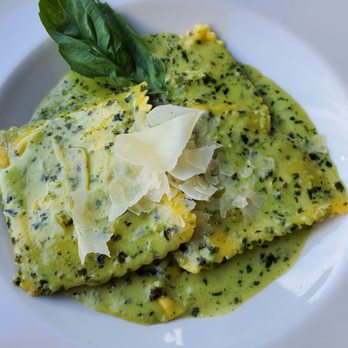 Centonove - Creamy pesto ravioli - Italian Near Me - Los Gatos, California Centonove - Creamy pesto ravioli - Italian Near Me - Los Gatos, California