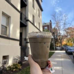 Black sesame latte