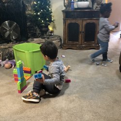 Bakers Childcare - Playing with blocks