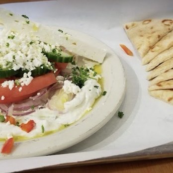 Cajun Greek - Tzatziki plate - Cajun/Creole Near Me - Galveston, Texas