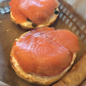 Noah's NY Bagels - Open faced lox sandwich - Bagels Near Me - Pinole, California