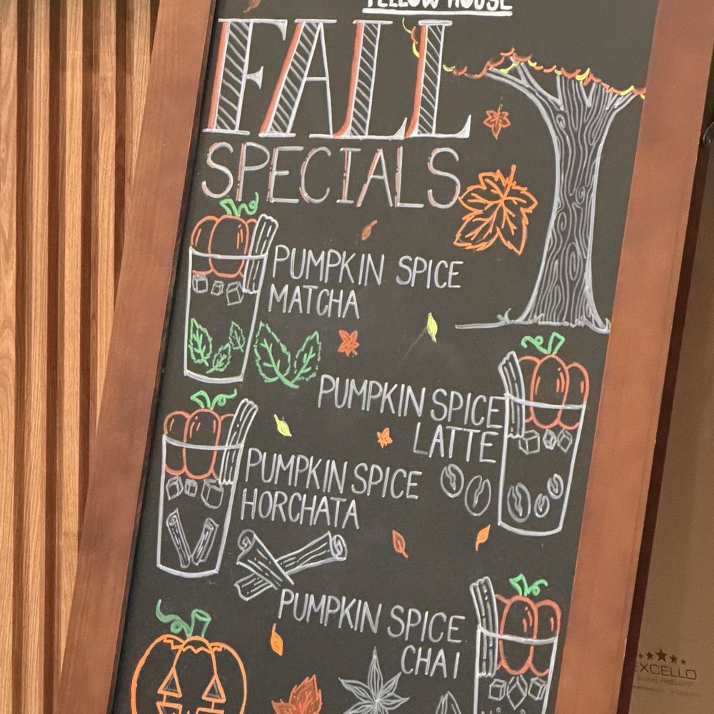 Yellow House Cafe - Fall Specials Menu - Cafes Near Me - Northridge, California Yellow House Cafe - Fall Specials Menu - Cafes Near Me - Northridge, California