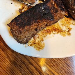 Burnt burnt steak Burnt burnt steak