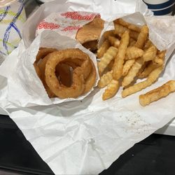Root Beer King - Onion rings, fries
