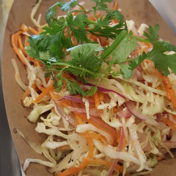 Baos Hog - Carrot cabbage slaw on the side to go with Hainan Chicken Rice - Chinese Near Me - Garden Grove, California