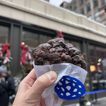 Levain Bakery - NoHo, NYC - Dark Chocolate Peppermint - Bakeries Near Me - New York, New York