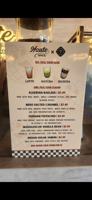 Menu photo 1 Haute Coffee University Davie, FL Menu photo 1 Haute Coffee University Davie, FL