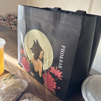 Pho & Bar - Outside of reusable bag - Vietnamese Near Me - Denver, Colorado Pho & Bar - Outside of reusable bag - Vietnamese Near Me - Denver, Colorado