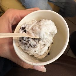Cookie and cream Cookie and cream