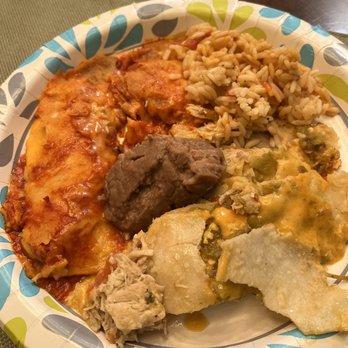 Garcia's Kitchen - a plate of mexican food - New Mexican Cuisine Near Me - Albuquerque, New Mexico