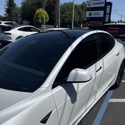 55% windshield 5% all around