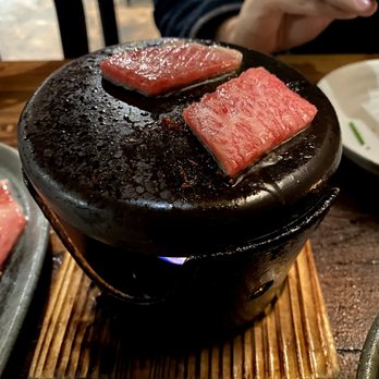 M Sushi - A5 Wagyu on a Japanese River Stone - Sushi Bars Near Me - Durham, North Carolina M Sushi - A5 Wagyu on a Japanese River Stone - Sushi Bars Near Me - Durham, North Carolina