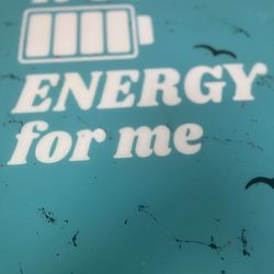 Epic Nutrition - Cool customized counter top bars & tables with positive messages for guests to sit at & enjoy the vibes
