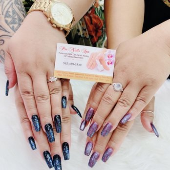 Pro Nails & Spa - My twin and I with our stunning nails - Nail Salons Near Me - Lakewood, California Pro Nails & Spa - My twin and I with our stunning nails - Nail Salons Near Me - Lakewood, California