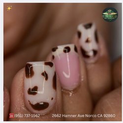 Tip Top Nails & Spa - Cow prints