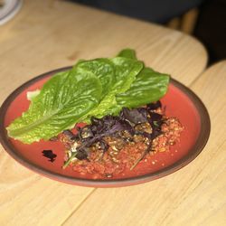 Little Bear - Raw Beef, labneh & farmer's cheese vin. (Everyone's fav)