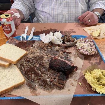Franklin Barbecue - Brisket, pulled pork, ribs, slaw and potato salad. - Barbeque Near Me - Austin, Texas Franklin Barbecue - Brisket, pulled pork, ribs, slaw and potato salad. - Barbeque Near Me - Austin, Texas