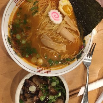 Maki - Spicy miso with grilled pork belly. - Sushi Bars Near Me - Rockville, Maryland Maki - Spicy miso with grilled pork belly. - Sushi Bars Near Me - Rockville, Maryland