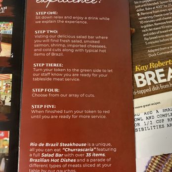 Rio de Brazil Steakhouse - Menu - Brazilian Near Me - Johnson City, Tennessee Rio de Brazil Steakhouse - Menu - Brazilian Near Me - Johnson City, Tennessee