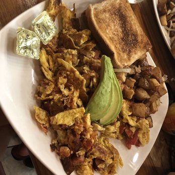 Seymour's Cafe - Italian Scramble with Avocado, White Toast and Home Fries - Bagels Near Me - Livingston, New Jersey Seymour's Cafe - Italian Scramble with Avocado, White Toast and Home Fries - Bagels Near Me - Livingston, New Jersey