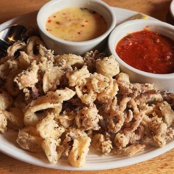 Carrabba's Italian Grill - Crisp and hot calamari. Peppery and not a single drop of oil on the plate. - Italian Near Me - Collierville, Tennessee Carrabba's Italian Grill - Crisp and hot calamari. Peppery and not a single drop of oil on the plate. - Italian Near Me - Collierville, Tennessee