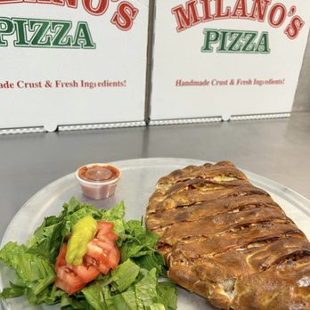 Milano’s Pizza and Pasta - a plate of food - Pizza Near Me - Purvis, Mississippi Milano’s Pizza and Pasta - a plate of food - Pizza Near Me - Purvis, Mississippi