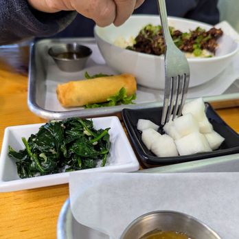 K Style Kitchen - Complimentary house-made pickles with our $10 lunches - Korean Near Me - Albuquerque, New Mexico