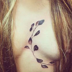 Metamorphosis Tattoo - Delicate leaves