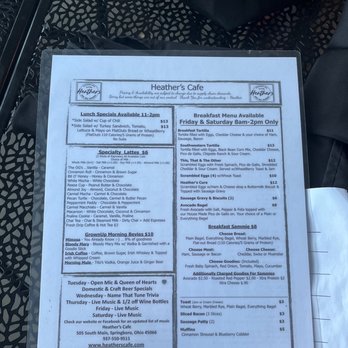 Heather's Cafe - Beer, Wine & Spirits Near Me - Springboro, Ohio